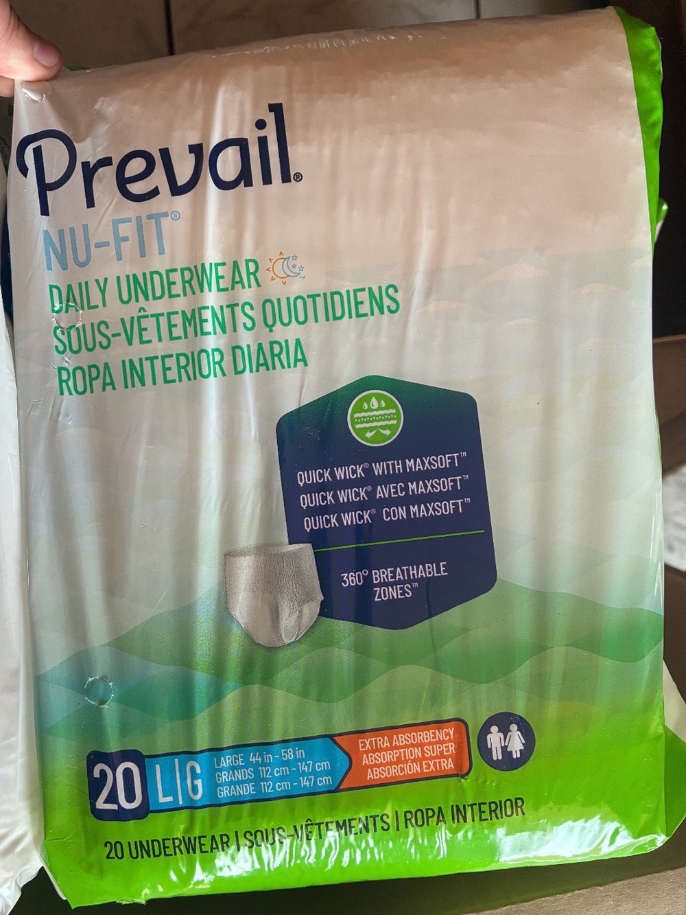 Nu-Fit Daily Underwear for Men /women